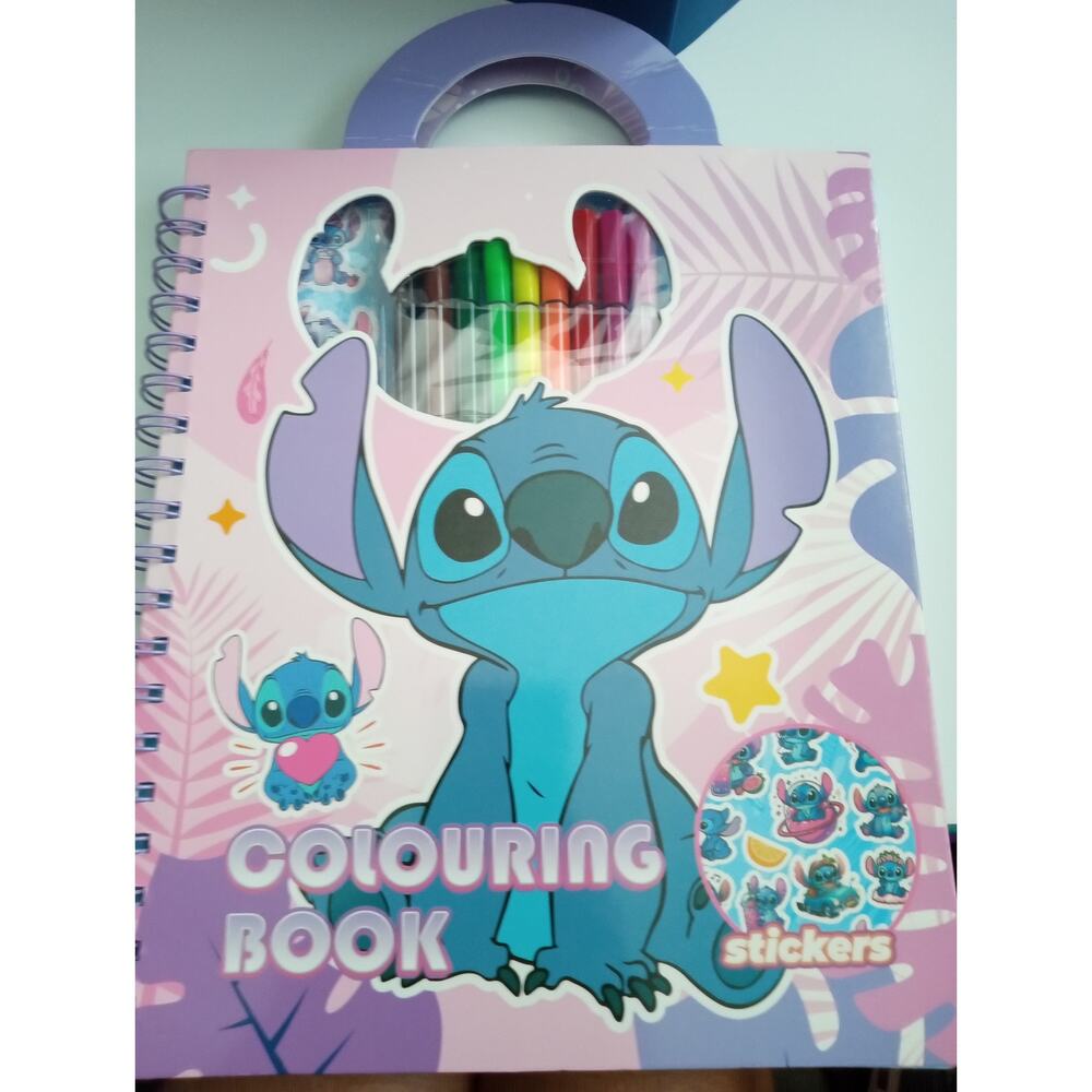 Stitch Coloring and Sticker Book 0618